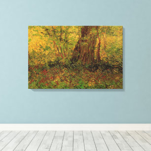 Undergrowth by Vincent van Gogh Canvas Print