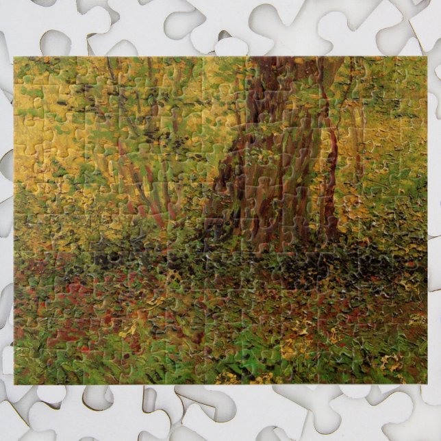 Undergrowth by Vincent van Gogh Jigsaw Puzzle (Creator Uploaded)