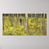 Undergrowth with Two Figures Van Gogh Fine Art