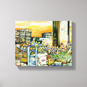 Undermining Artistic Gentrification Canvas Print