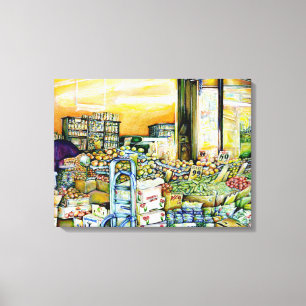 Undermining Artistic Gentrification Canvas Print