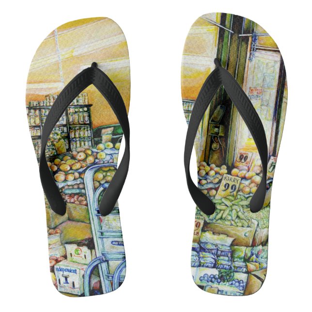 Undermining Artistic Gentrification Jandals (Footbed)