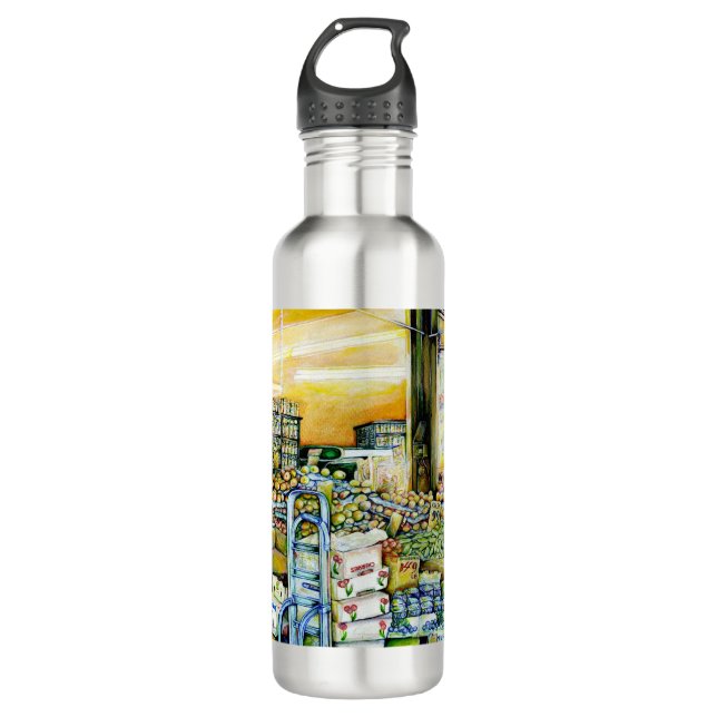 Undermining Artistic Gentrification Water Bottles (Front)