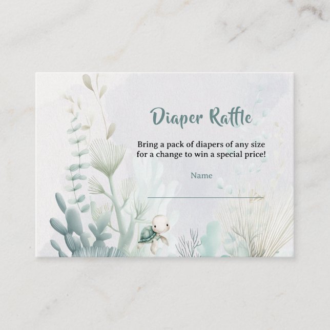 Undersea Enclosure Card (Front)