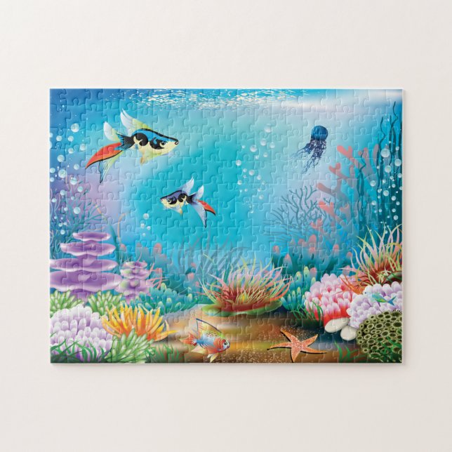 Undersea Life Jigsaw Puzzle (Horizontal)