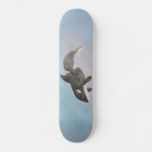 Undersea Marine Mammal Killer Whale Orca Skateboard