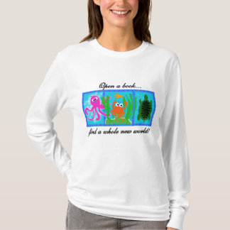 Undersea Open a Book Tshirts and Gifts