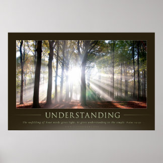 UNDERSTANDING - Christian Motivational Posters