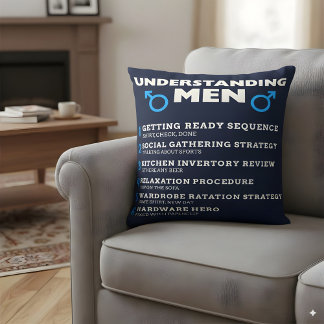Understanding Men Cushion