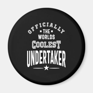 Undertaker Job Title Gift Magnet