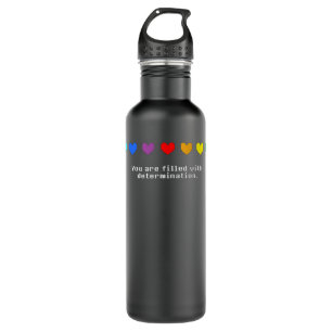Undertale - You are Filled with Determination. 710 Ml Water Bottle