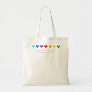 Undertale - You are Filled with Determination. Tote Bag