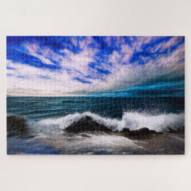 Undertow Sea Jigsaw Puzzle (Horizontal)
