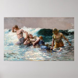 Undertow   Winslow Homer   Poster