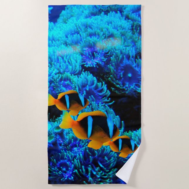 Underwater 11 Beach Towel (Front)