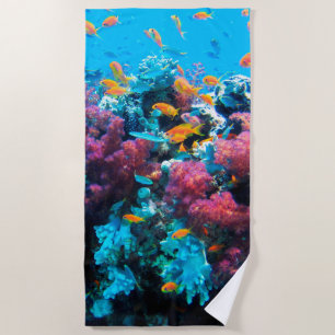 Underwater 15 Beach Towel