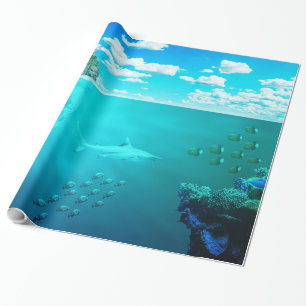 Underwater 23 Wrapping Paper