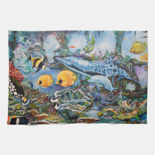 Underwater 27 Kitchen Towels