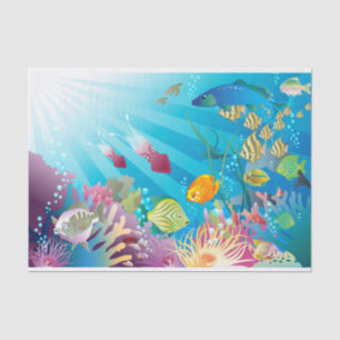 Underwater 2 tissue paper