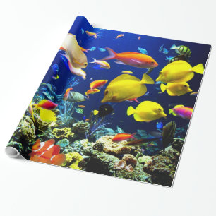 Underwater 5-6 Image Options Wrapping Paper