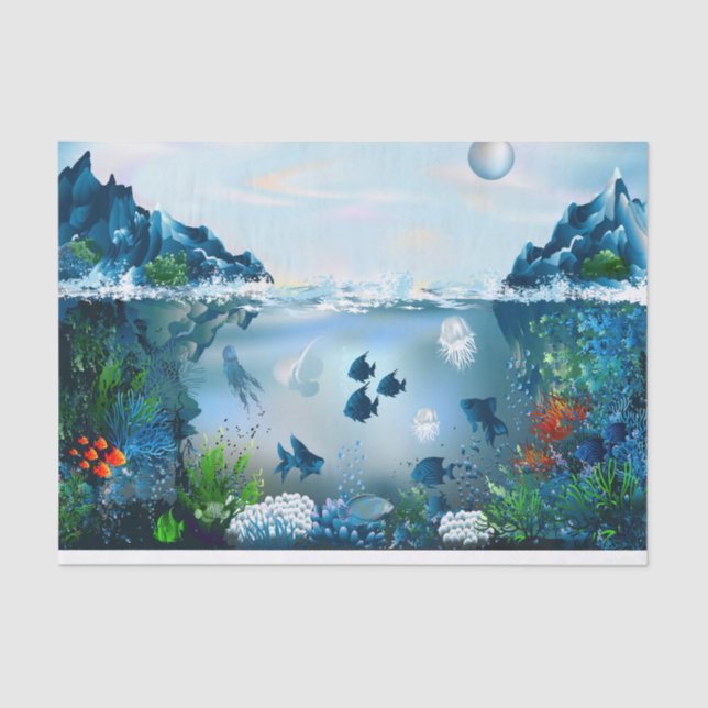 Underwater 5A Tissue Paper (Front)