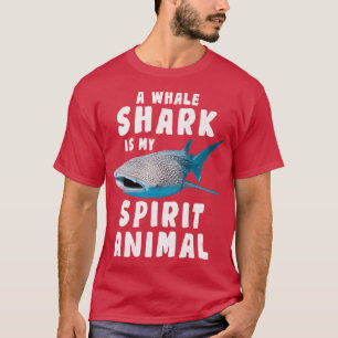 UnderWater A Whale Shark is My Spirit Animal Whale T-Shirt