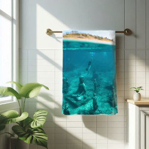Underwater Adventure Swimming Bath Towel