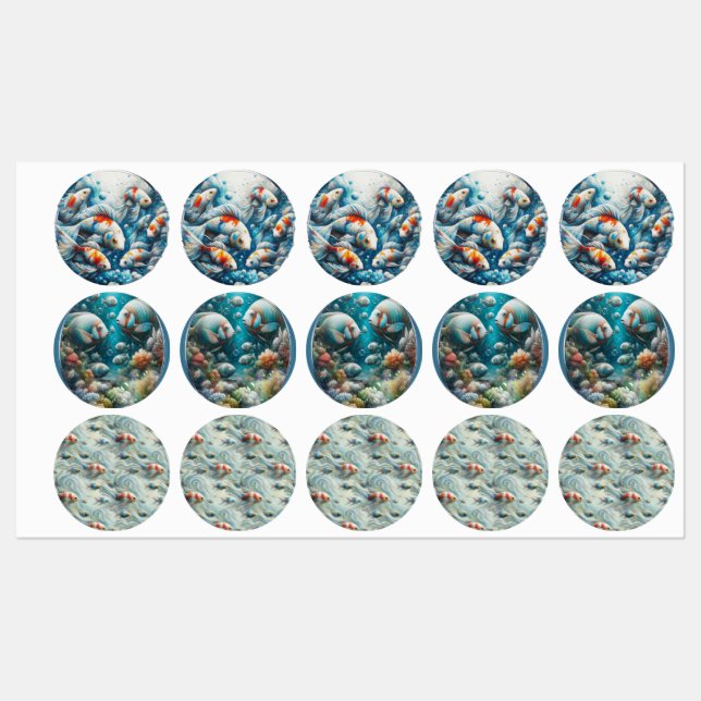 Underwater Art of Fish & Coral in Acrylic (Sheet)