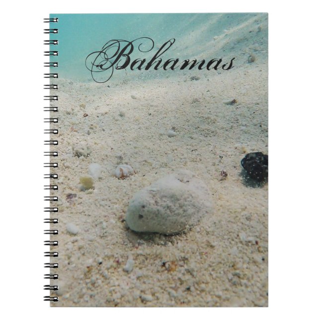 Underwater Beach Life Spiral Notebook (Front)