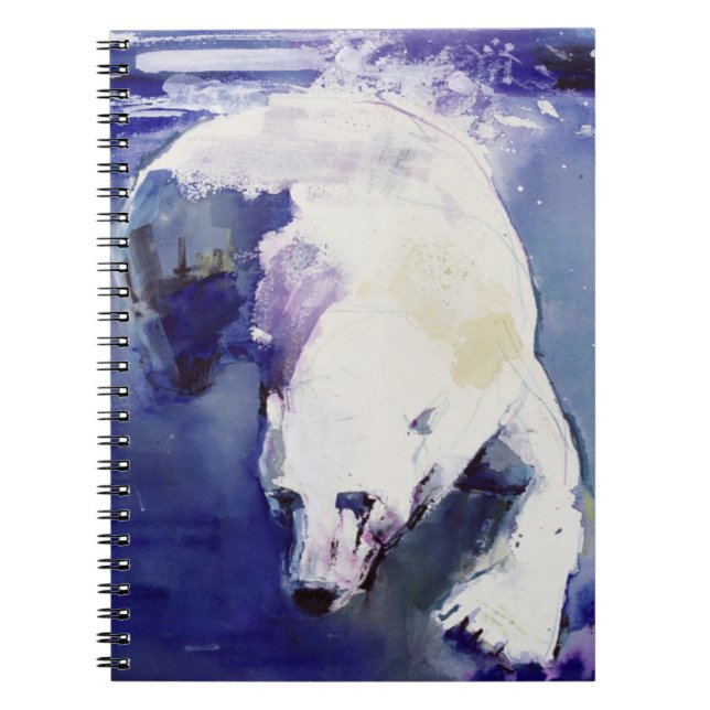 Underwater Bear 1999 Spiral Notebook (Front)