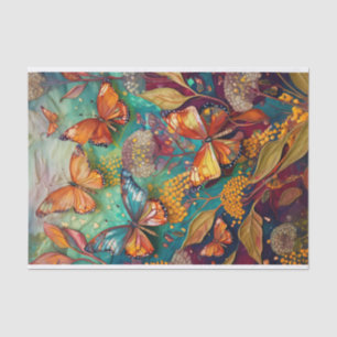 Underwater Butterflies, Floating Monarchs Tissue Paper