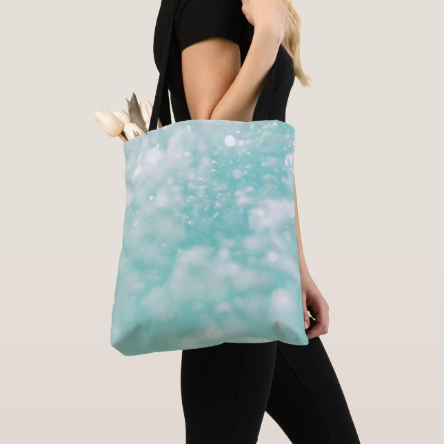 Underwater Caribbean Bubbles Dream 1 Tote Bag (Close Up)