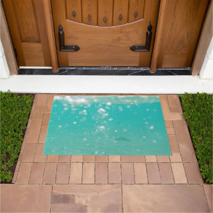 Underwater Caribbean Bubbles Dream 2 Doormat
