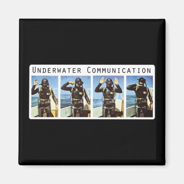 Underwater Communication Magnet (Front)