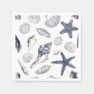 Underwater creatures napkin