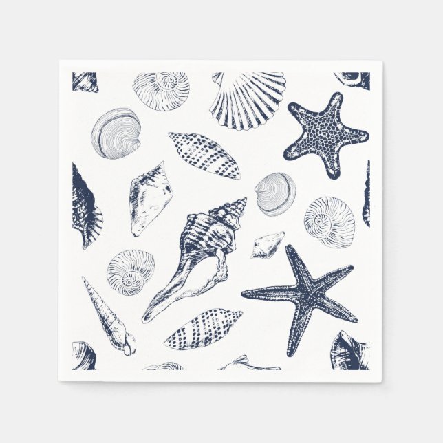 Underwater creatures napkin (Front)