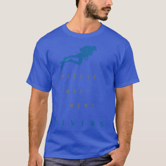 underwater diver sea depth passion snorkelling T-Shirt