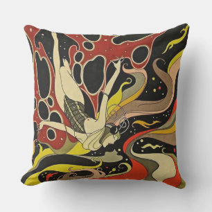“Underwater Diving” Art Deco by J Carlos Cushion