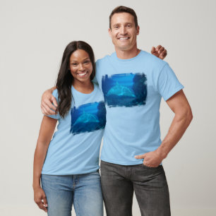 Underwater Dolphin Men's Long Sleeve T-Shirt
