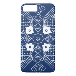 Underwater Fish Design with Blue Background Case-Mate iPhone Case