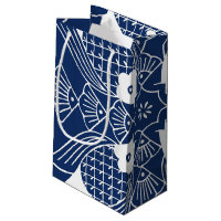 Underwater Fish Design with Blue Background