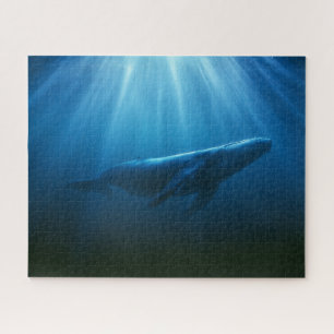 Underwater Humpback Whale Jigsaw Puzzle
