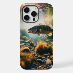 Underwater large mouth bass iPhone 15 pro max case