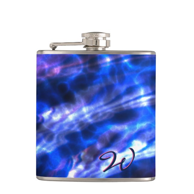 Underwater Lighting 1&2 image options Hip Flask (Front)