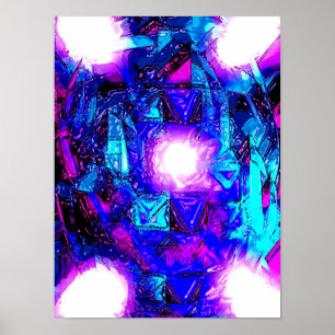 Underwater lights poster