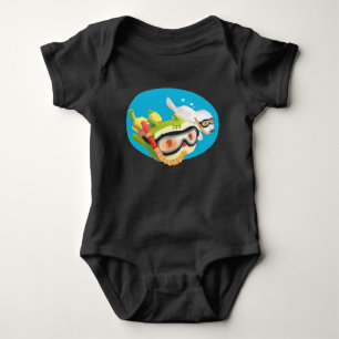Underwater Love Baby Bodysuit