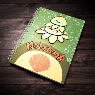 Underwater Love: Cute Kawaii Octopus Family Notebook