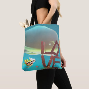 Underwater Love Tote Bag