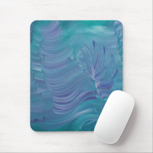 Underwater Magic Unique Colourful Abstract Art Mouse Pad
