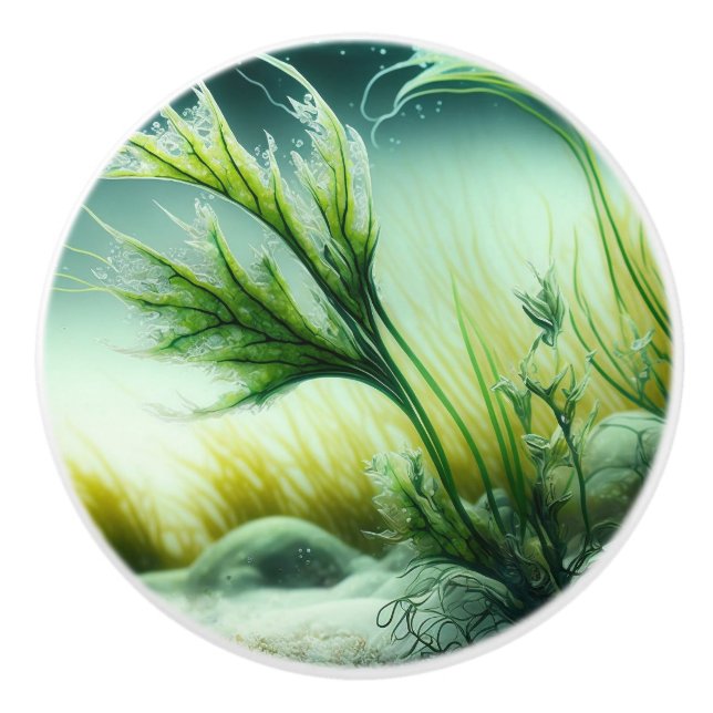 Underwater Majesty Ceramic Knob (Front)